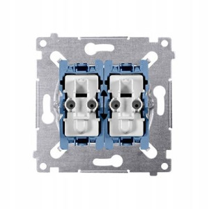 KONTAKT SIMON 54 Łącznik x2 Schodowy LED Mechanizm