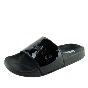 Klapki damskie Lee Cooper 1737L lakierki czarne r.41