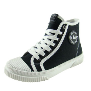 Trampki damskie Lee Cooper 1608L wysokie czarne r.36