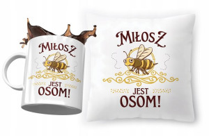 Zestaw Dla Miłosza Poduszka + Kubek na Prezent