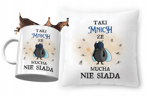 Zestaw Dla Mnicha Poduszka + Kubek na Prezent