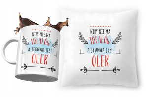 Zestaw Dla Olka Poduszka + Kubek na Prezent