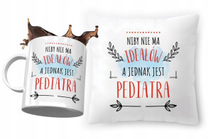 Zestaw Dla Pediatry Poduszka + Kubek na Prezent