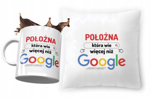 Zestaw Dla Położnej Poduszka + Kubek na Prezent