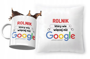 Zestaw Dla Rolnika Poduszka + Kubek na Prezent