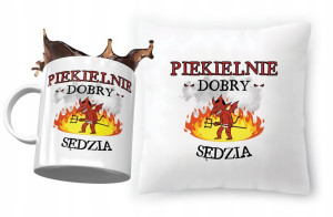 Zestaw Dla Sędziego Poduszka + Kubek na Prezent