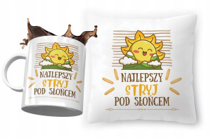 Zestaw Dla Stryja Poduszka + Kubek Prezent