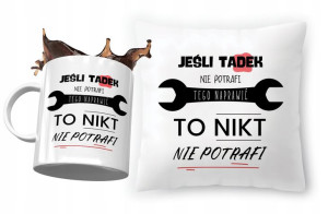 Zestaw Dla Tadka Poduszka + Kubek na Prezent