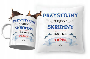Zestaw Dla Tadka Poduszka + Kubek na Prezent