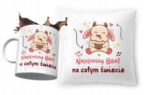 Zestaw Dla Taty Ojca Poduszka + Kubek Prezent
