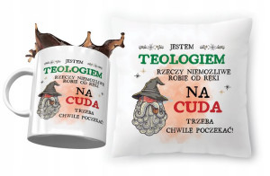 Zestaw Dla Teologa Poduszka + Kubek na Prezent