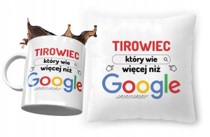Zestaw Dla Tirowca Poduszka + Kubek na Prezent