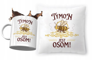 Zestaw Dla Tymona Poduszka + Kubek na Prezent