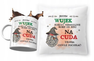 Zestaw Dla Wujka Poduszka + Kubek Prezent
