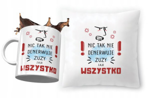 Zestaw Dla Zuzy Poduszka + Kubek na Prezent