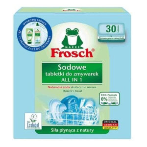 Frosch All In 1, sodowe tabletki do zmywarki, 600 g