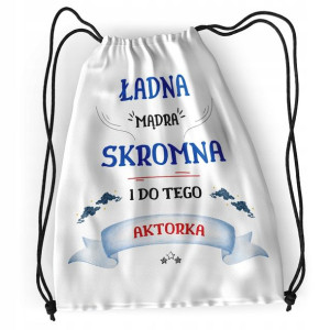 Plecak Dla Aktorki Sportowy Szkolny Worek Torba