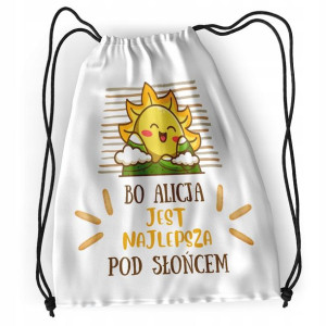 Plecak Dla Alicji Sportowy Szkolny Worek Torba