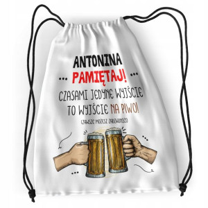 Plecak Dla Antoniny Sportowy Szkolny Worek Torba