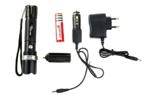 Latarka Policyjna Szperacz Swat Led Cree Xm-l T6 Zoom 800m