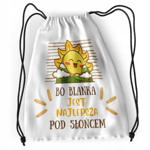 Plecak Dla Blanki Sportowy Szkolny Worek Torba