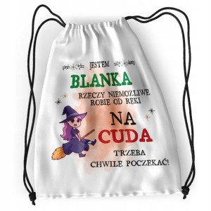 Plecak Dla Blanki Sportowy Szkolny Worek Torba