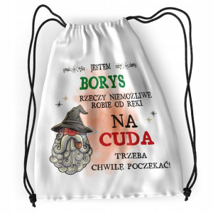 Plecak Dla Borysa Sportowy Szkolny Worek Torba
