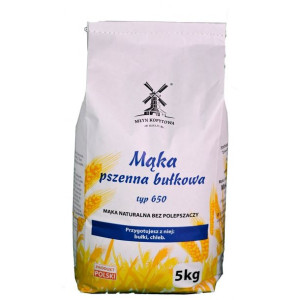 MŁYN KOPYTOWA Mąka pszenna bułkowa 5kg