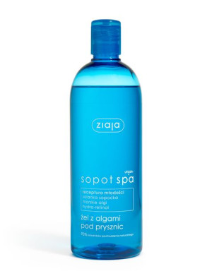 ZIAJA Kremowy Żel myjący z ALGAMI SOPOT SPA 500ml