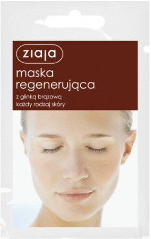 ZIAJA Maseczka regenerująca glinka brązowa 7ml