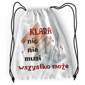 Plecak Dla Klary Sportowy Szkolny Worek Torba