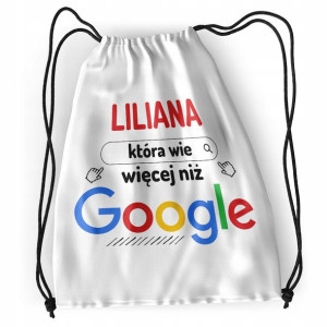 Plecak Dla Liliany Sportowy Szkolny Worek Torba