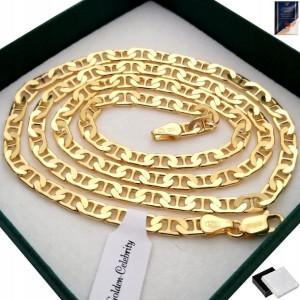 Złoty Damski Łańcuszek Gucci Pełny 925/585 + Grawer Na Prezent Dla Żony