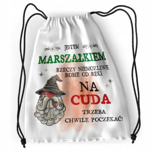 Plecak Dla Marszałka Sportowy Szkolny Worek