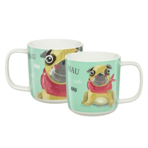 Kubek Porcelanowy 370ml Ambition Pets Mops