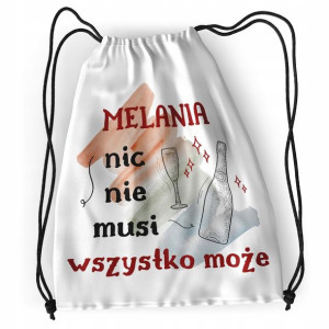 Plecak Dla Melanii Sportowy Szkolny Worek Torba