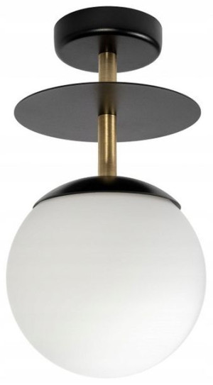 Lampa sufitowa Ummo PLAAT B PLB12303 czarna