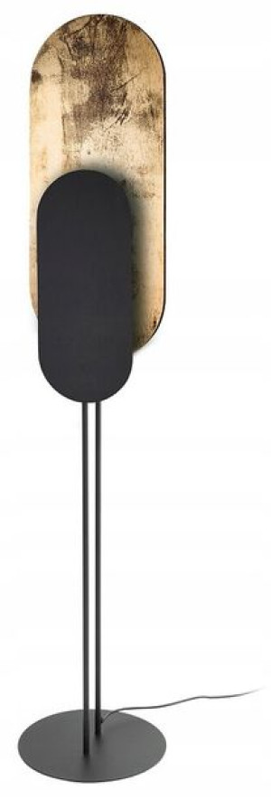 Lampa podłogowa Nowodvorski WHEEL LUX złota/czarna
