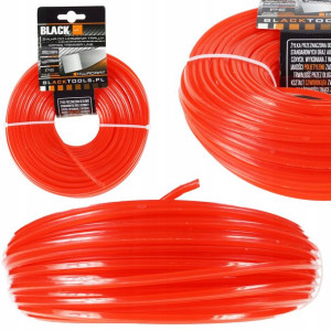 Żyłka Do Kosy Koszenia Trawy Pe 50m 2.4mm Kwadrat