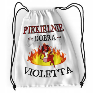 Plecak Dla Violetty Sportowy Szkolny Worek Torba