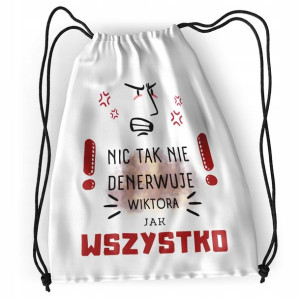 Plecak Dla Wiktora Sportowy Szkolny Worek Torba