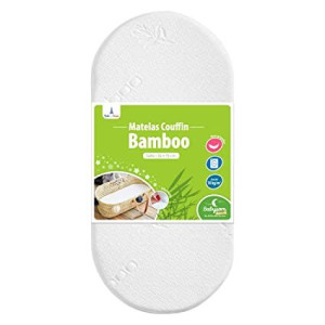 Materac Dziecięcy Babysom Bamboo 72x32x4 Cm Miękki