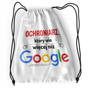 Plecak Ochroniarza Sportowy Szkolny Worek Torba