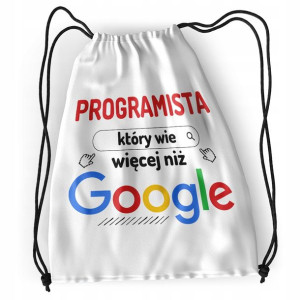 Plecak Programisty Sportowy Szkolny Worek Torba