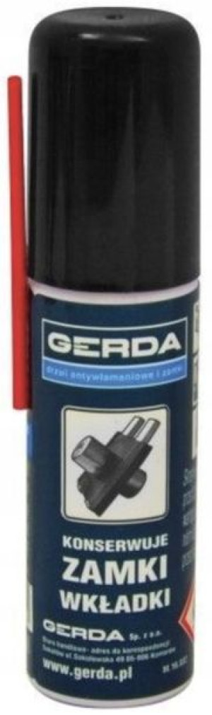 Preparat Do Konserwacji Wkładek Zamków Gerda 25ml