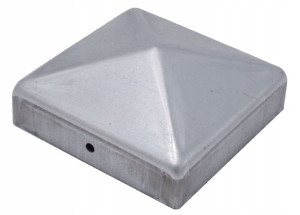Kapa Nasadka Metalowa Daszek Na Profil 80x80 Ocynk