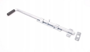 Rygiel Zasuwa Zamknięcie Bramy Ocynk L420 42cm