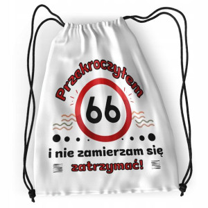 Plecak Urodziny 66 66te Sportowy Szkolny Worek