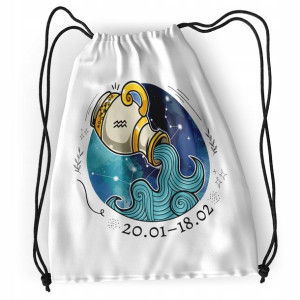 Plecak Wodnik Znaki Zodiaku Sportowy Szkolny Worek