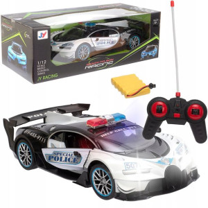 AUTO STEROWANE Policyjne RC DRZWI Z PILOTA Policja